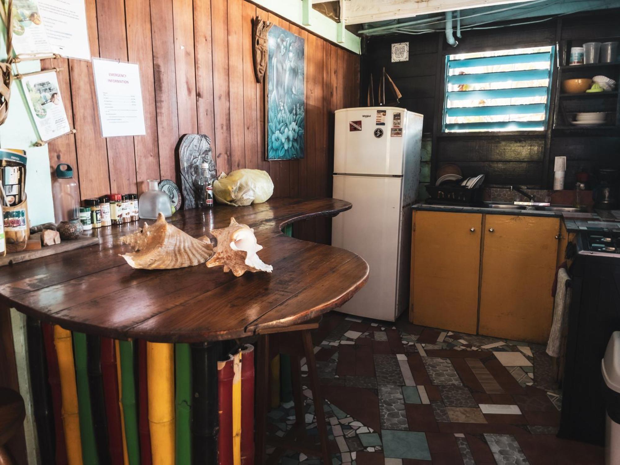 Anda Di Hows Hostel Placencia エクステリア 写真